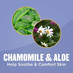 Gold Bond Ultimate Comfort Poudre corporelle avec aloé et camomille pour douceur.