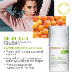 GOLDFADEN MD Bright Eyes Concentré: emballage recyclable, soin responsable.