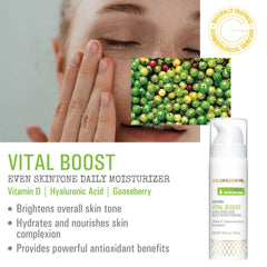 GOLDFADEN MD Vital Boost — application visage pour éclat lumineux