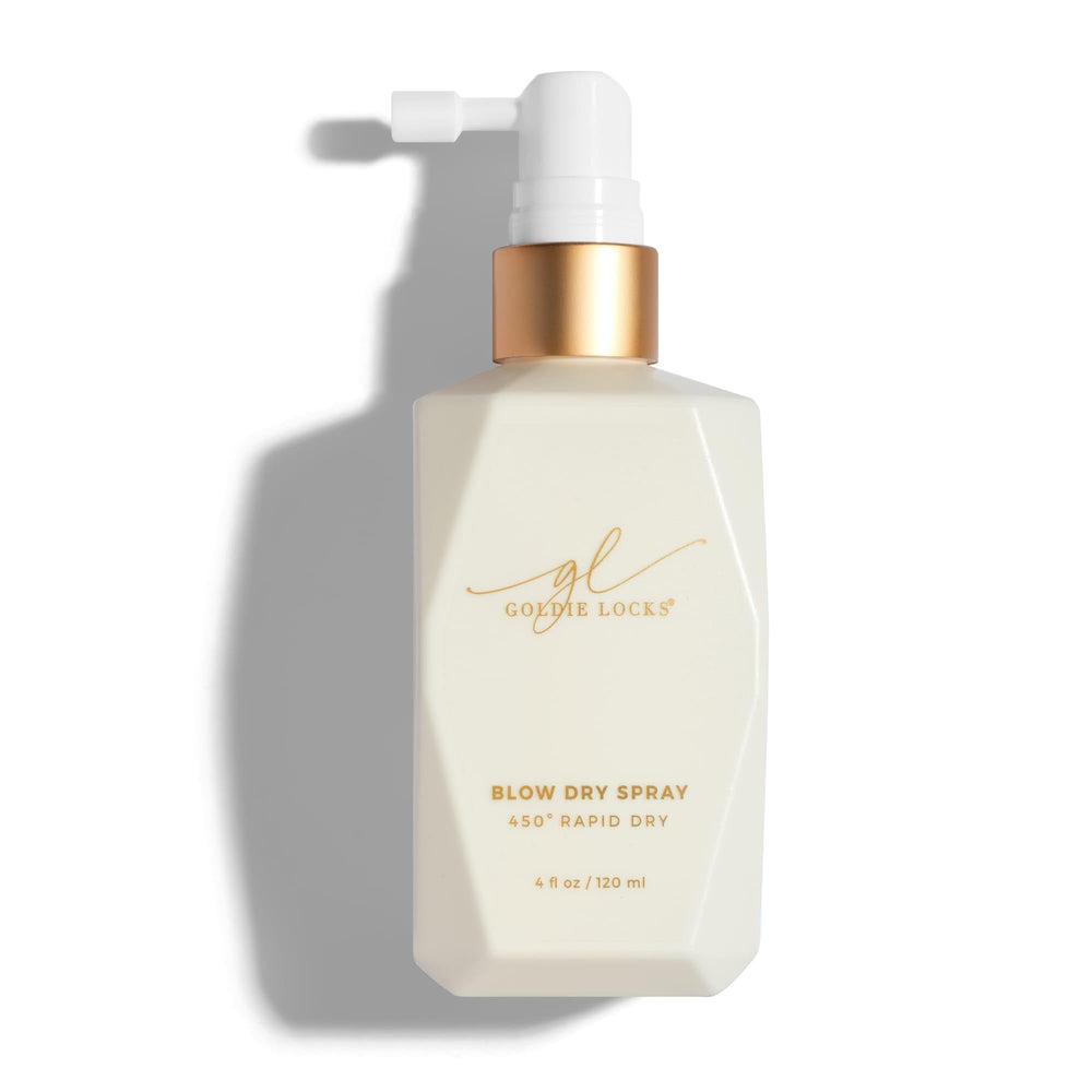Goldie Locks brume sèche-cheveux: protection jusqu'à 450 °F et définition durable.