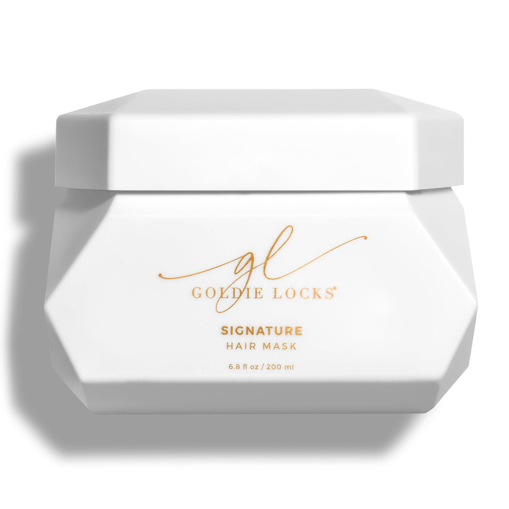 Goldie Locks Masque Ultra Hydratant – bottle élégante, hydratation durable pour cheveux colorés