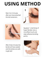 GOLLEEPRO Lash Bonder : protocole salon favorisant une tenue prolongée.