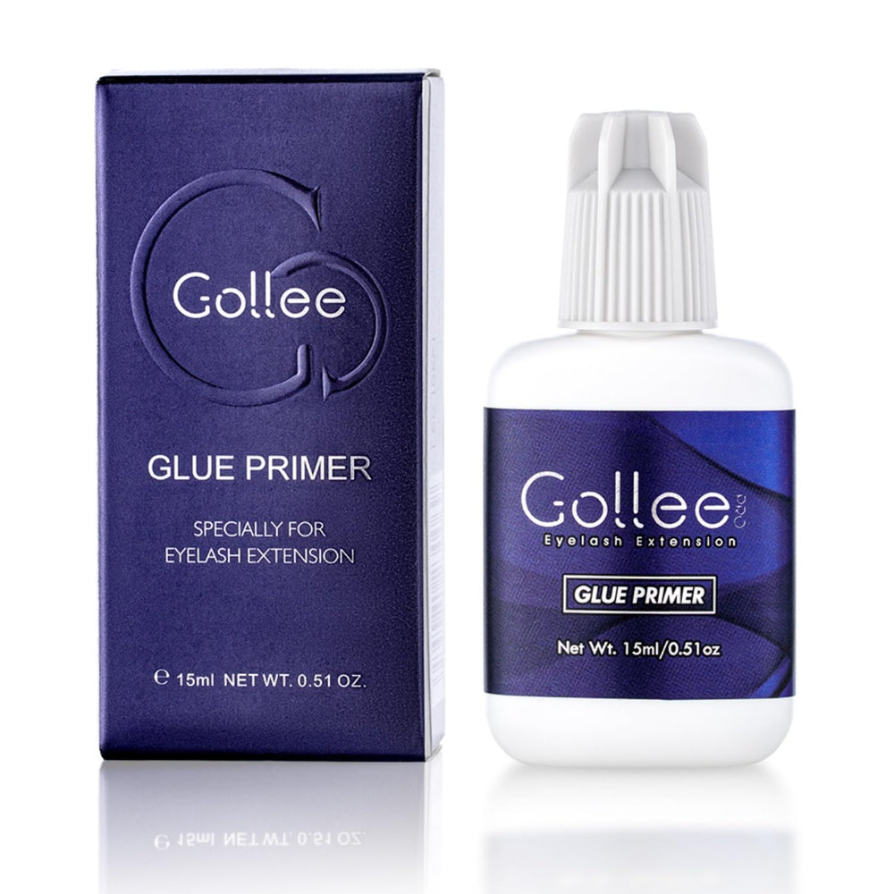 GOLLEEPRO Primer Cils – prétraitement pour adhérence améliorée des extensions.