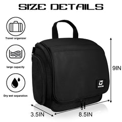 Goloni grand sac maquillage voyage en nylon imperméable