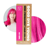 Good Dye Young colorant rose creme – couleur intense et application facile.