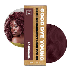 Good Dye Young Infusions Rose Mocha – bouteille prête à l'emploi pour coloration douce à domicile.