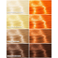 Good Dye Young rayures néon orange – couleur lumineuse et éclatante.