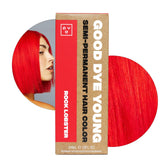 Good Dye Young Rock Lobster emballage montrant le packaging pratique pour une couleur orange vive.