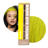 Good Dye Young bouteille de teinture jaune Glow On pour couleur temporaire UV.