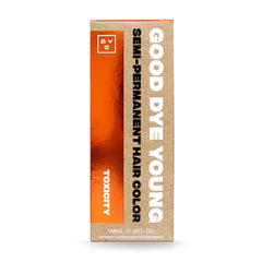 Good Dye Young teinture cuivre-orange pour cheveux, couleur durable et soin hydratant