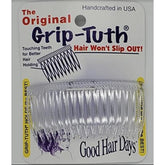 Good Hair Days Grip-Tuth : peignes latéraux cristal transparents pour fixer les cheveux