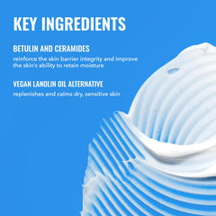 Good Molecules Crème riche céramides – application soir pour peau calme.
