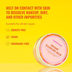 Scooped balm from Good Molecules Instant Cleansing Balm with spatula for impurity melting