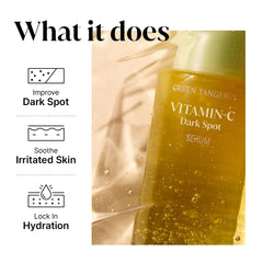 GOODAL serum ingrédients mandarine-verte extrait, potentiel antioxydant pour votre routine soin.