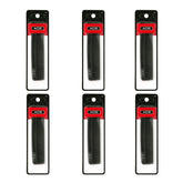 Goody Ace peigne de poche à dents fines, pack de 6, coiffage précis.