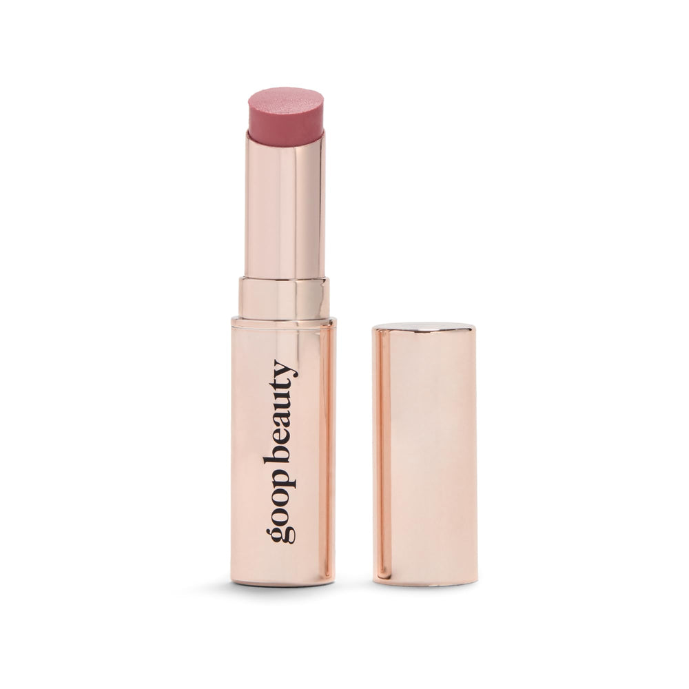 goop Beauté Baume Teinte Lèvres: hydratation légère et couleur rose nude.