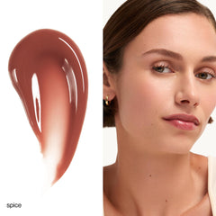 Goop Beauty Hydra-Barrier Gel Gloss application lèvres, texture douce et éclat durable.