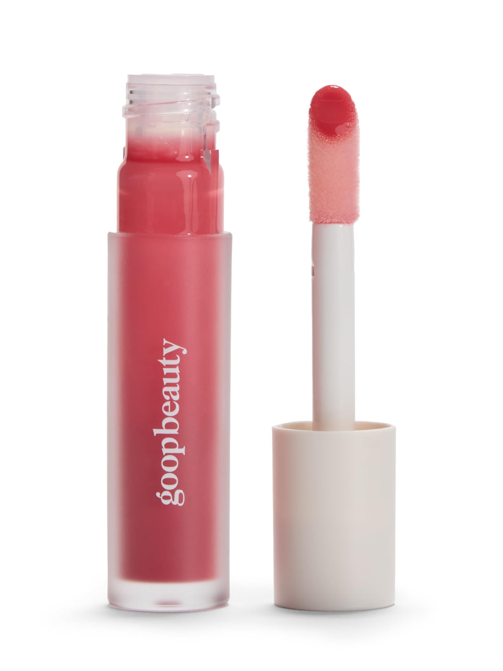 goop Beauty Hydra-Barrier Gel Gloss emballage luxueux et texture hydratante