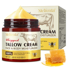 Gorgeurora Beurre Tallow Visage Flacon, hydratation en profondeur pour le visage
