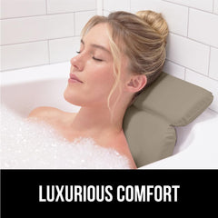 Coussin bain Gorilla Grip impermeable: sèche rapidement sans eau stagnante.