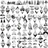 Tatouage Goromon montagne noire – rendu réaliste et durable sur la peau