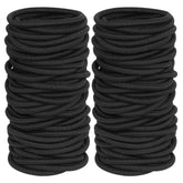 GOSICUKA bandes elastiques cheveux noires, maintien fiable toute la journée.