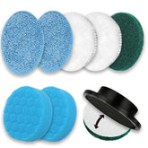 GOSLMYY ensemble 9 tetes brosse pour nettoyeur electrique 4 pouces, polyvalent.