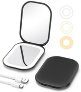 Miroir Gospire éclairé 1X/3X, maquillage précis.