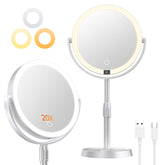 Miroir Gospire 8 pouces avec lumière pour un maquillage précis