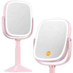 Miroir Gospire rectangle lumineux avec grande surface pour maquillage précis