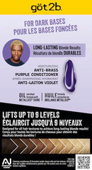 Développeur Got2b Bleach It Hi-Lift Platinum injecté dans le tube