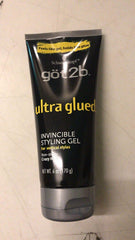 Gel Got2B Glued Ultra 6oz, maintien robuste pour coiffage longue durée.