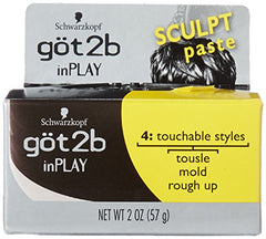 Got2B Inplay Pâte Texture Rugueuse finition naturelle durable