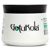 Gotukola Masque Capillaire, bouteille verte, soin nourrissant pour cheveux doux.