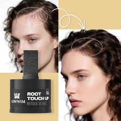 Texture légère Gowwim, poudre qui s’estompe pour un fini naturel.