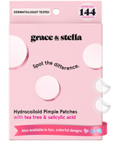 Grace & Stella patch bouton visage invisible, patch discret qui reste sur la peau.
