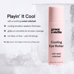 Sérum yeux Grace & Stella caféine et céramide pour réveiller le regard