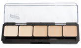 Palette Graftobian HD Glamour Creme Chaud n°1, teintes chaudes prêtes à l'emploi pour un rendu HD.