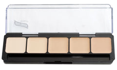 Palette Graftobian HD Glamour Creme Chaud n°1, teintes chaudes prêtes à l'emploi pour un rendu HD.