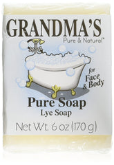 GRANDMA'S PURE & NATURAL Remwood 60018 - barre savonneuse robuste pour le nettoyage quotidien.