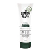 The Grandpa Soap Company Shampoing goudron-de-pin bouteille – purifie le cuir chevelu et apporte douceur