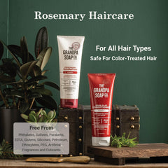The Grandpa Soap Company infusion romarin-citronnelle pour purifier et revitaliser.
