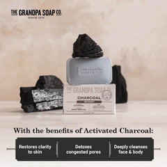 Emballage FSC certifié du Grandpa Soap Company, savon durable et responsable