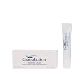 GranuLotion Medicated Lotion en bouteille compacte, application rapide pour une peau fraîche en déplacement.