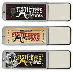 Grave Before Shave Fisticuffs, trio de cire moustache, maintien fort et application aisée.