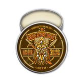 Grave Before Shave Head Hunter Beard Balm, boîte: domptez la barbe et maîtrisez les poils rebelles.