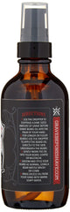 Grave Before Shave huile barbe Bay Rum, flacon et étiquette mettant en valeur le parfum.