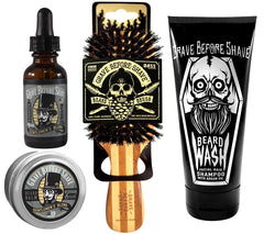 Grave Before Shave – lavage de barbe 6 oz, nettoyage en douceur.