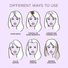 Cheveux plus doux et soyeux après Gray Away.