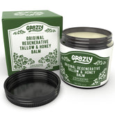 Baume Grazly Original en pot offre une hydratation profonde pour peaux sèches.